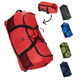 Nevada Newark Red 110L Rollable Trolley Weekend Bag Water Repellent