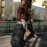 New Rebels New Rebels Nevada Newark Zwart 110L Rollable Trolley Weekendtas Waterafstotend