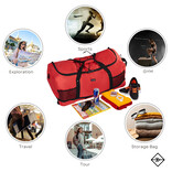 New Rebels New Rebels Nevada Newark Rood 110L Rollable Trolley Weekendtas Waterafstotend