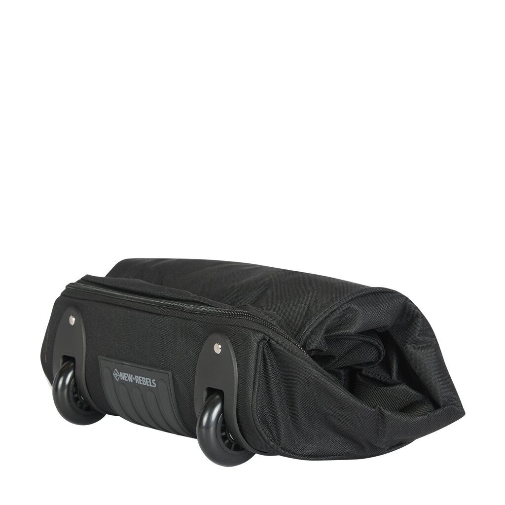 New Rebels New Rebels Cranford Newark Flower roll-up travel bag with 2 wheels - 110L expandable bag with handles and zipper closure - lightweight