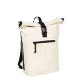 New Rebels New Rebels Mart New York Off Weiß 21L Rucksack Rolltop Wasserabweisend Laptop 15.6"