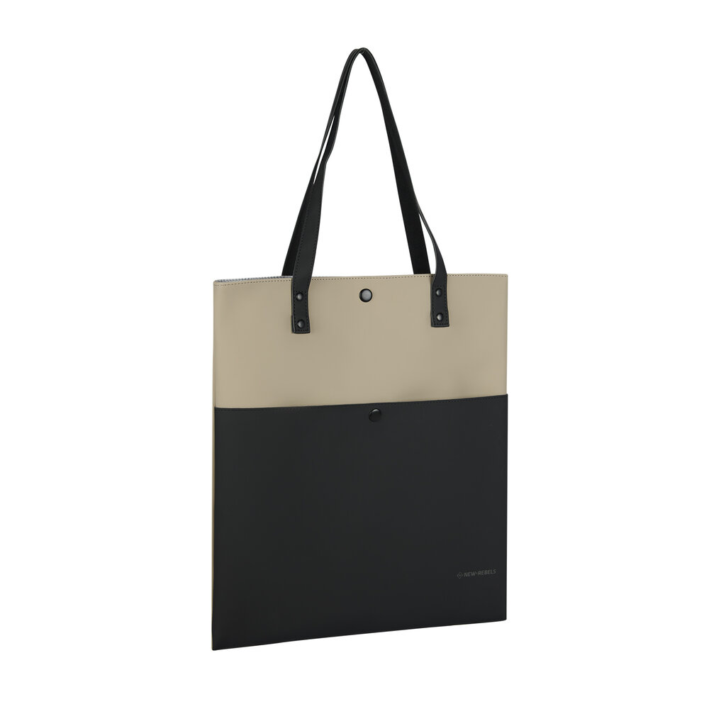 New Rebels New Rebels Fane Kileen Zwart 6L Shopper Waterafstotend Laptop 13"