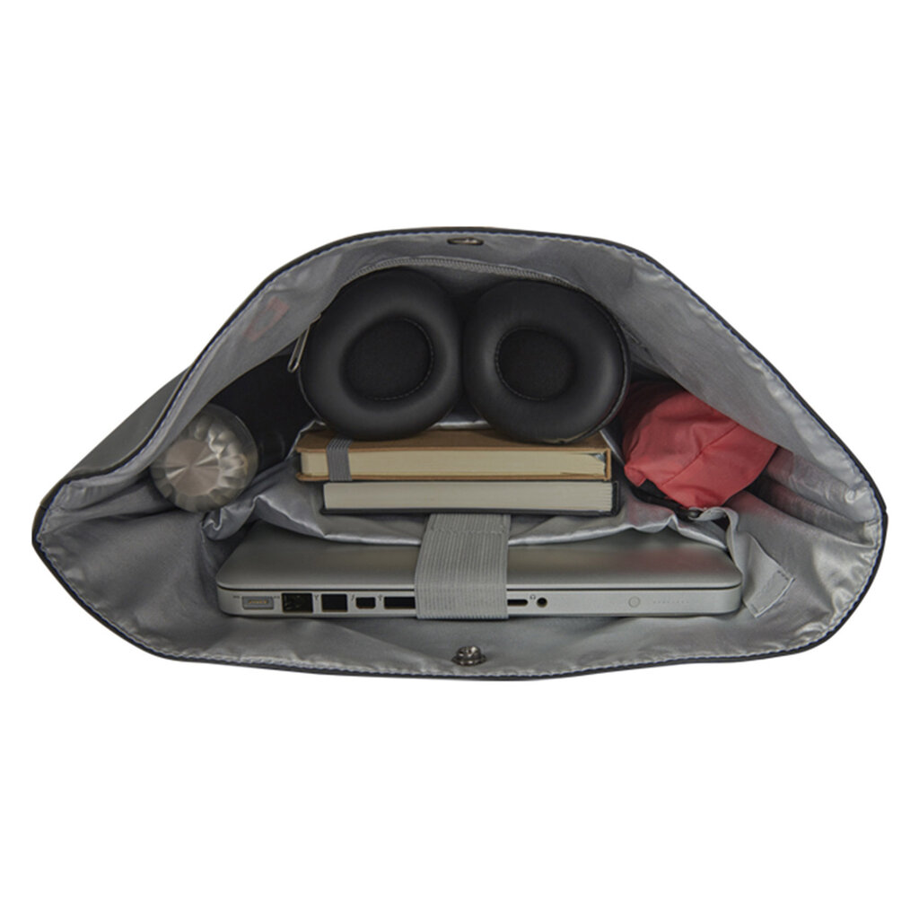 New Rebels New Rebels Omar Kileen Zwart 6L Shopper Waterafstotend  Laptop 13"