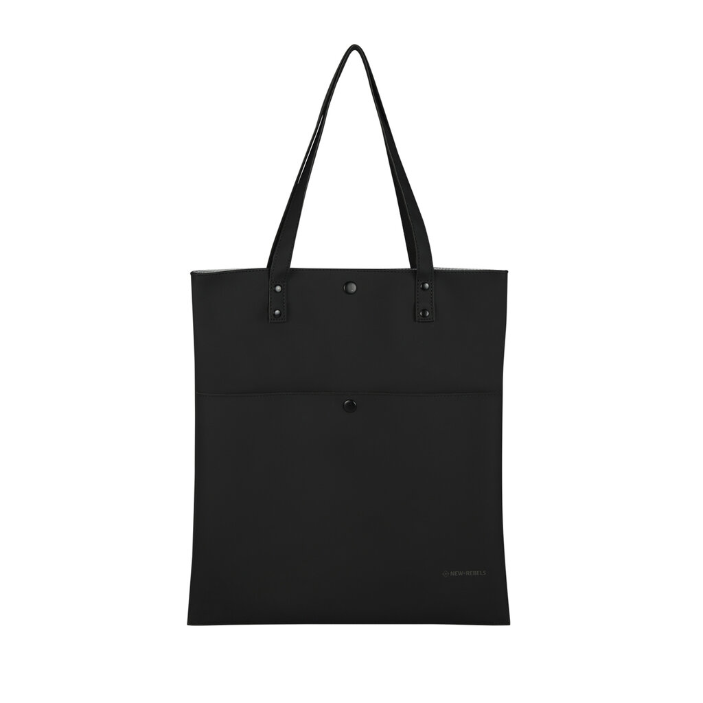 New Rebels New Rebels Omar Kileen Zwart 6L Shopper Waterafstotend  Laptop 13"