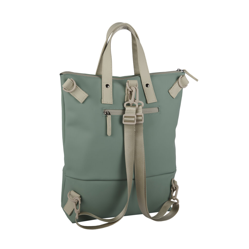 New Rebels New Rebels Matteo Trenton Salie Green 28L Backpack Shopper Water Repellent