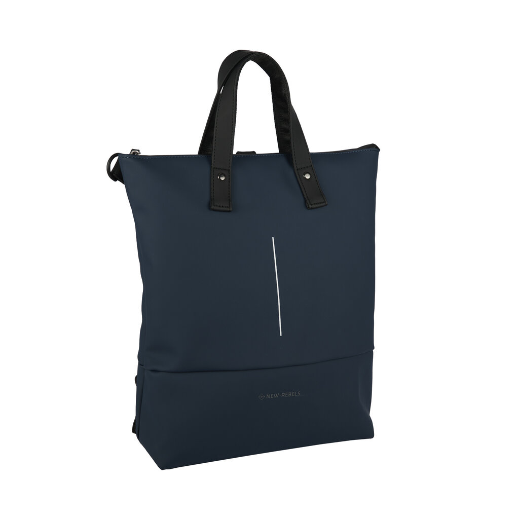 New Rebels New Rebels Matteo Trenton Navy 18L Rugzak Shopper Waterafstotend