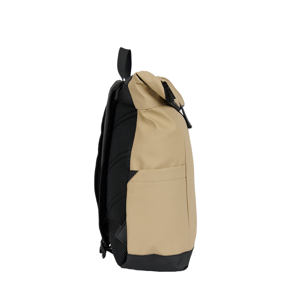 New Rebels New Rebels Taunton ArcadiaTaupe 18L Rolltop Rugtas Waterafstotend Laptop 15.6"