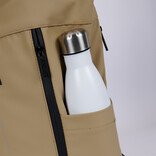 New Rebels New Rebels Taunton Arcadia Taupe 18L Rolltop Backpack Water Repellent Laptop 15.6"