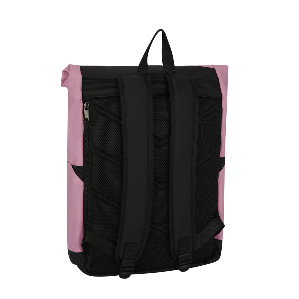 New Rebels New Rebels Taunton Arcadia Roze 18L Rolltop Rugtas Waterafstotend Laptop 15.6"