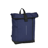 New Rebels New Rebels Taunton Arcadia Navy 18L Rolltop Rugtas Waterafstotend Laptop 15.6"