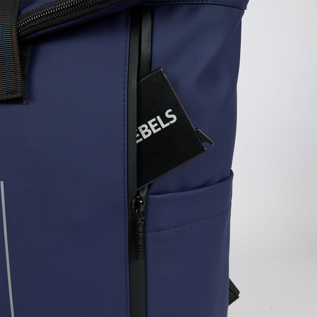 New Rebels New Rebels Taunton Arcadia Marineblau 18L Rolltop Rucksack Wasserabweisend Laptop 15.6"