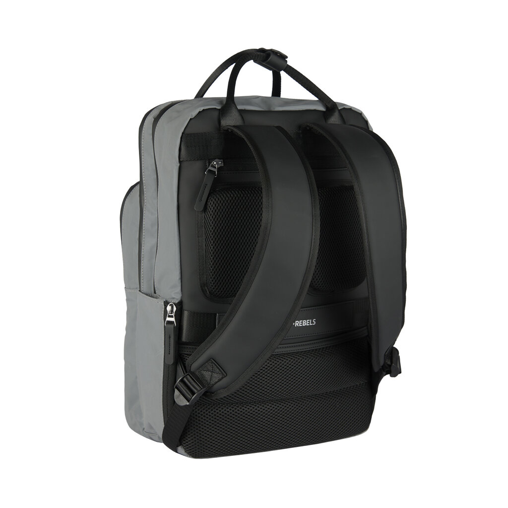 New Rebels New Rebels Reflect Milwaukee Silver 19L Backpack Water Repellent Laptop 15.6"
