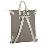 New Rebels New Rebels Matteo Millburn Taupe 18L Backpack Shopper Water Repellent Laptop 15.6"