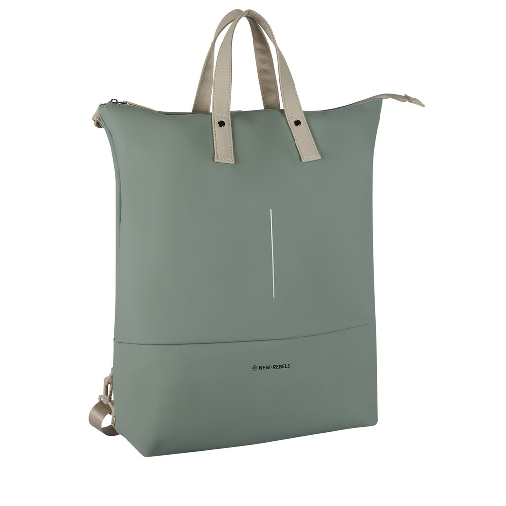 New Rebels New Rebels Matteo Millburn Salie Green 18L Backpack Shopper Water Repellent Laptop 15.6"