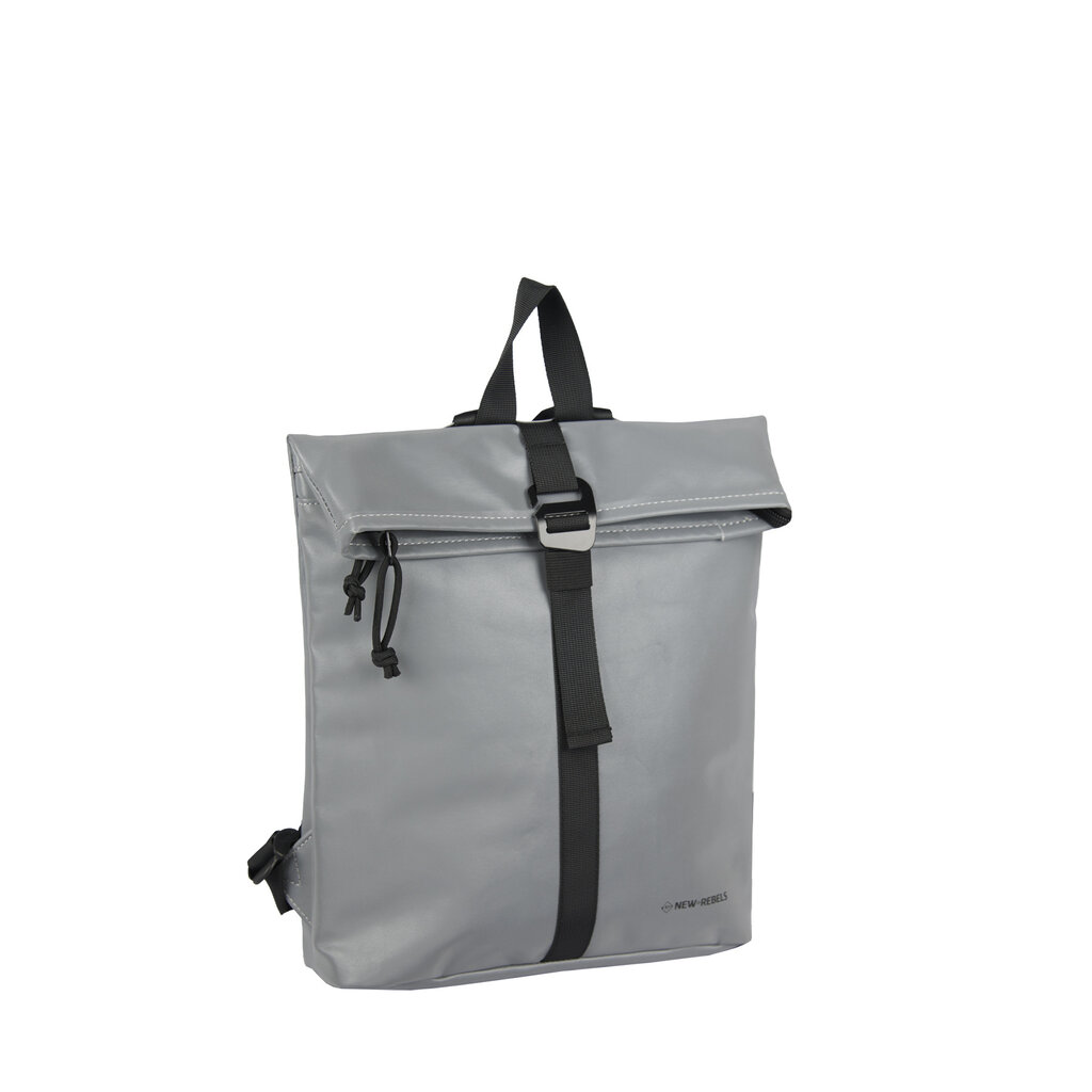 New Rebels Reflect Los Angeles Zilver 7L Rolltop Rugzak Waterafstotend