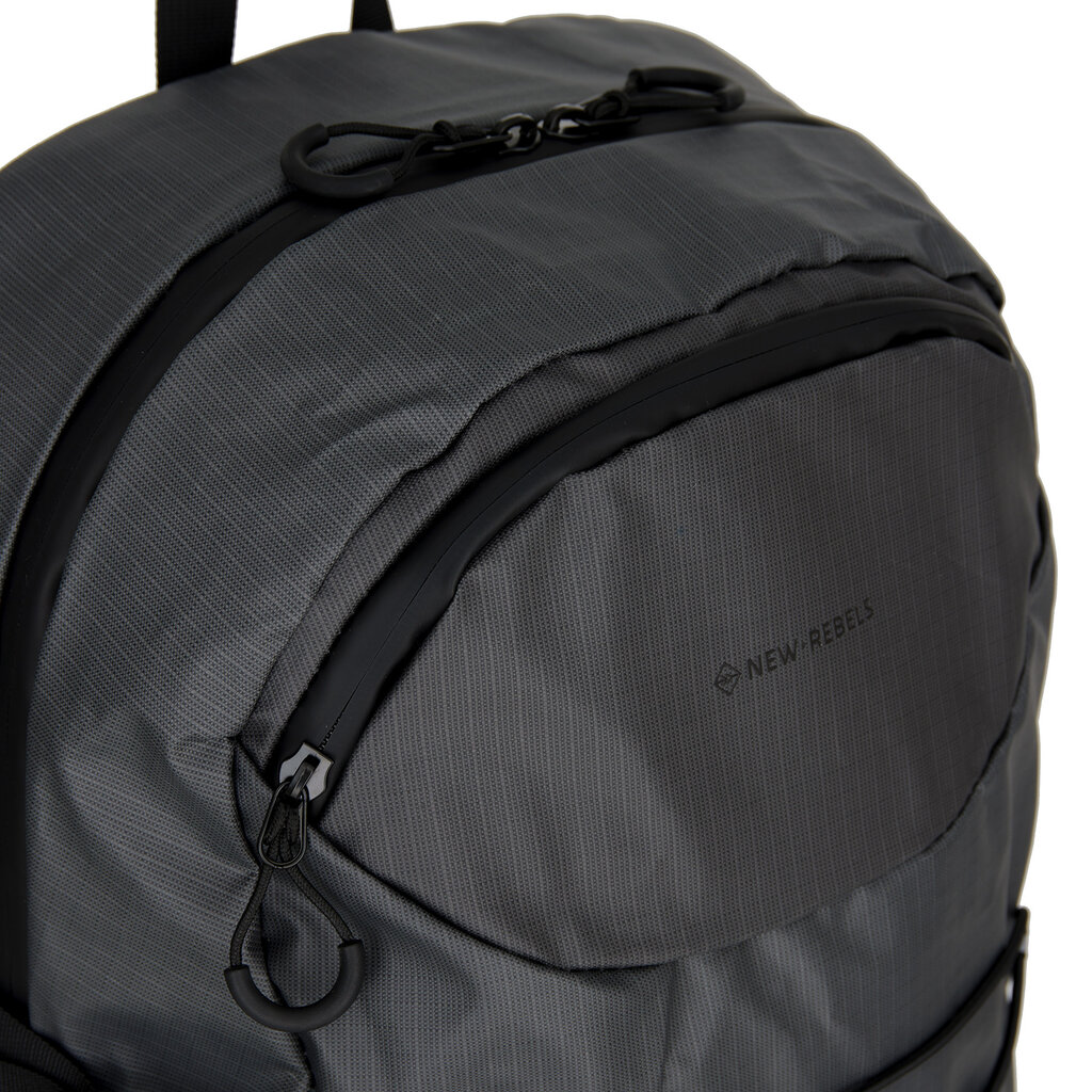 New Rebels Hugo Carmichael Waterproof Backpack: 26-liter hiking backpack Black