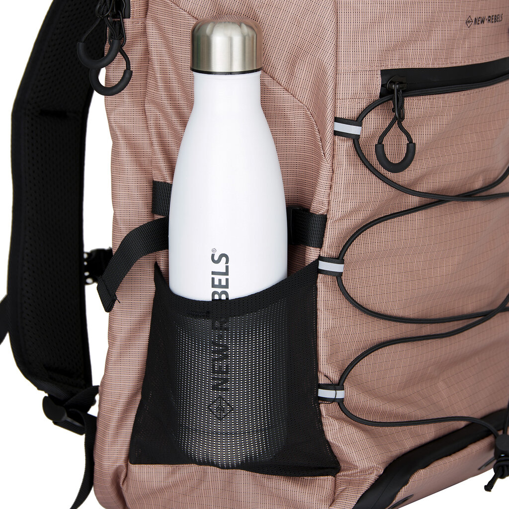 New Rebels Hugo - Eastvale Rugzak Old Pink 23L Waterdicht Lichtgewicht Ruim