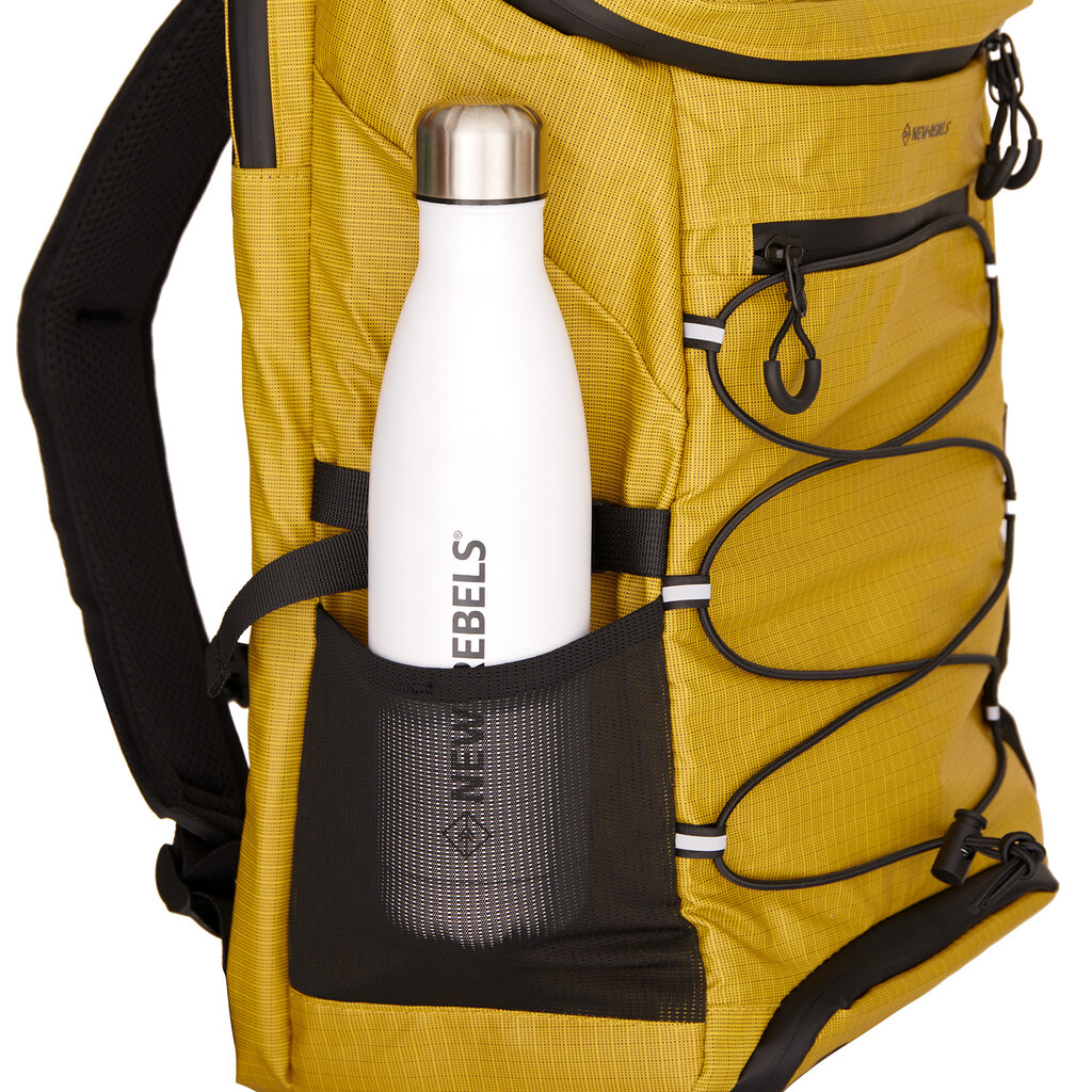 New Rebels Hugo - Eastvale Rugzak Occur Geel 23L Waterdicht Lichtgewicht Ruim