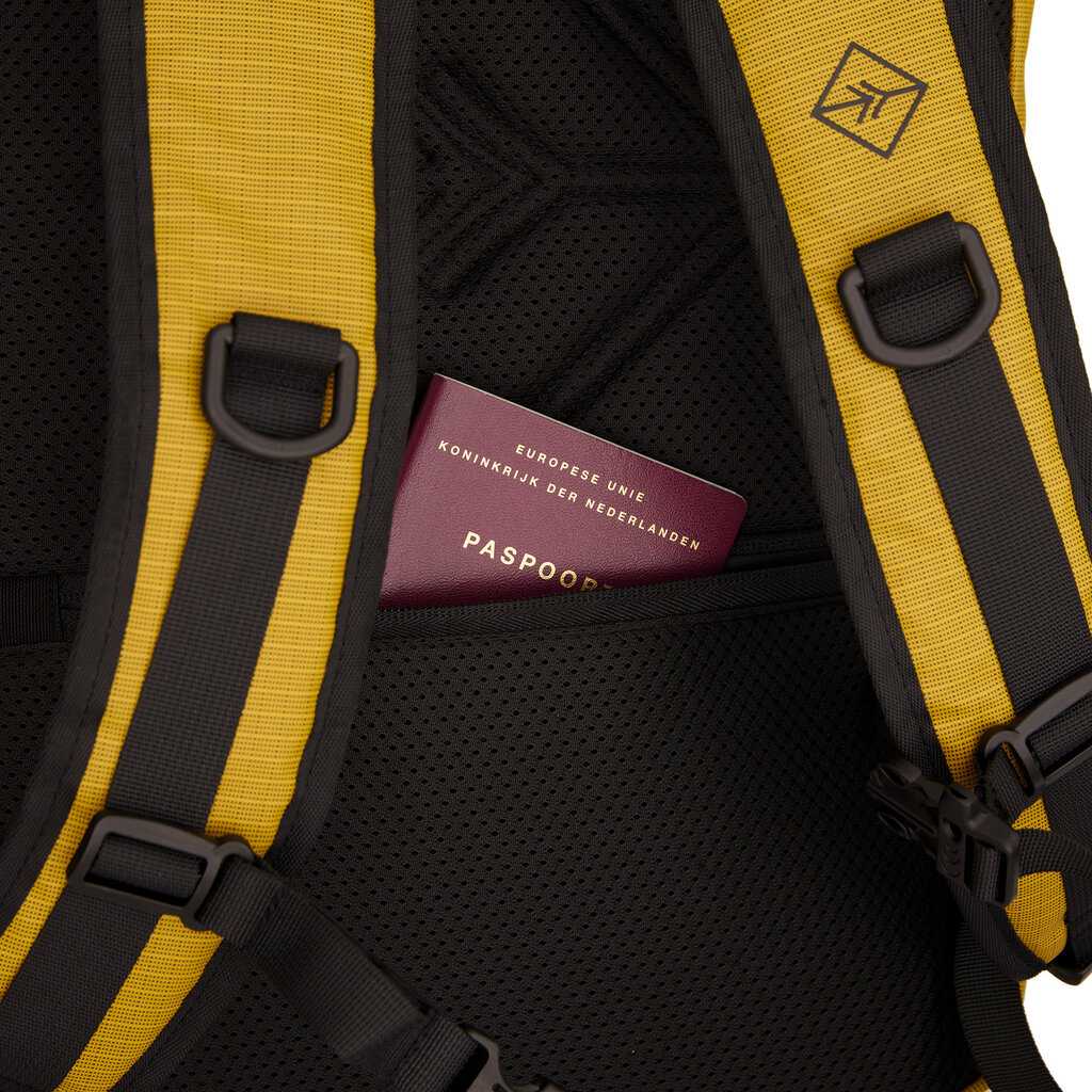 New Rebels Hugo - Eastvale Rucksack Occur Yellow 23L wasserdicht leicht geräumig
