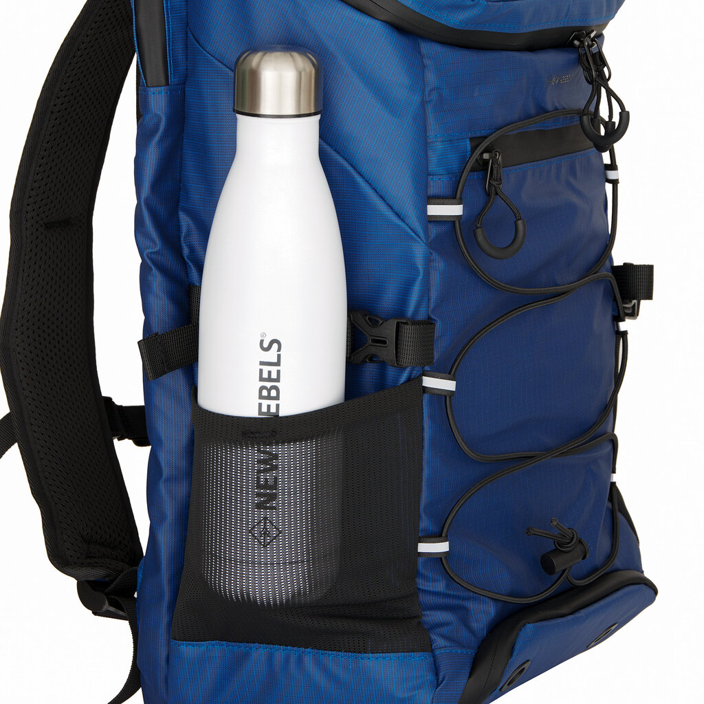 New Rebels Hugo - Eastvale Backpack Navy Blue 23L Waterproof Lightweight Large