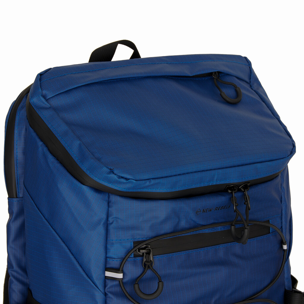 New Rebels Hugo - Eastvale Backpack Navy Blue 23L Waterproof Lightweight Large
