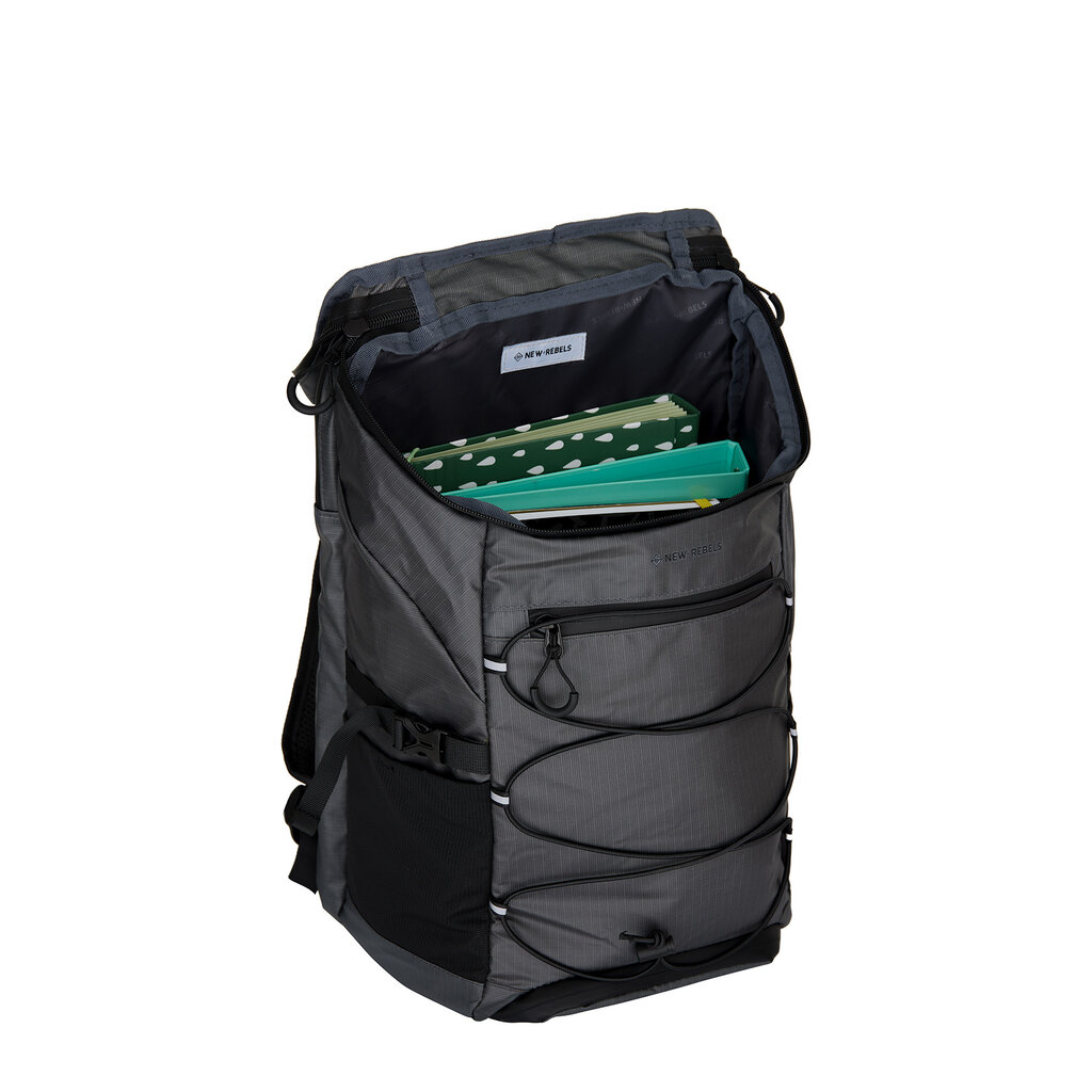 New Rebels Hugo - Eastvale Backpack Black 23L Waterproof Lightweight Large