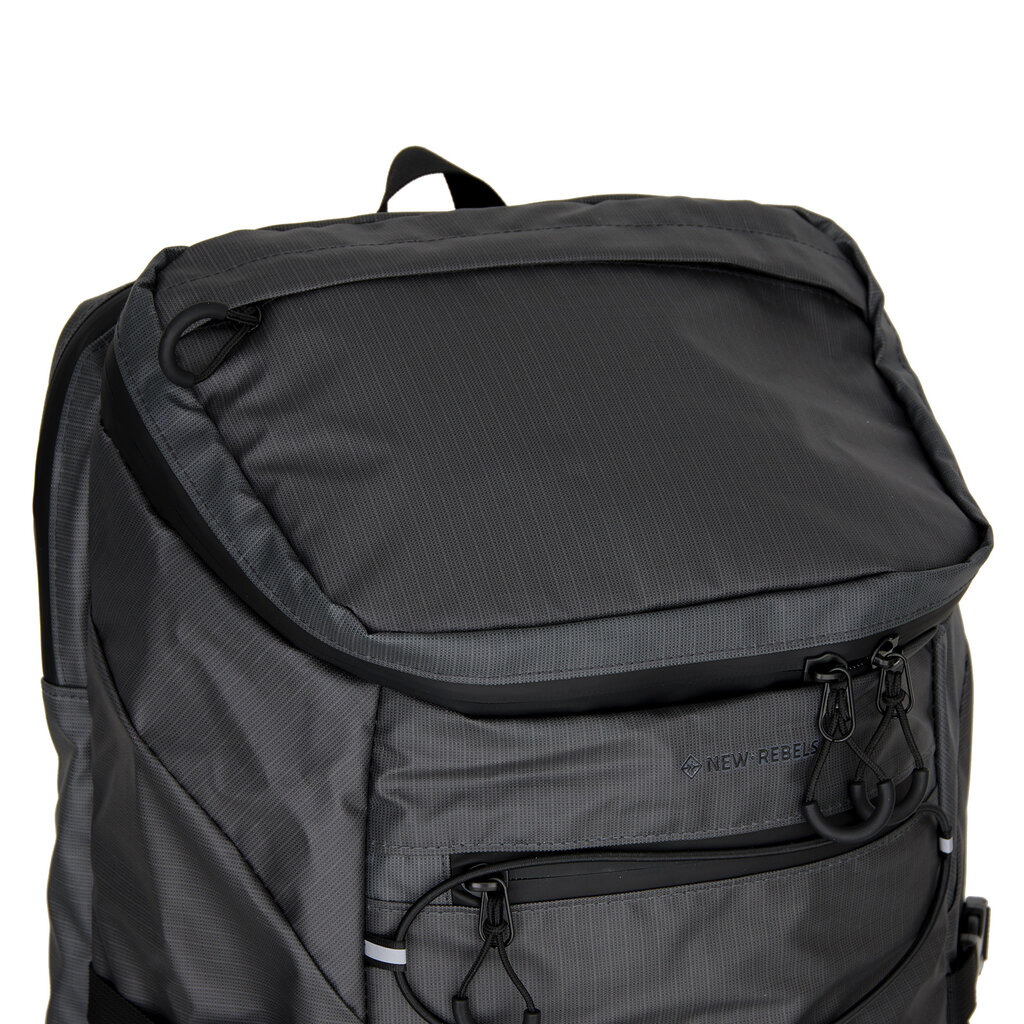 New Rebels Hugo - Eastvale Backpack Black 23L Waterproof Lightweight Large