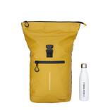 New Rebels New Rebels Hugo New York 17L Waterdichte Rolltop Rugtas Occur Geel New Rebels New Rebels Hugo New York 17L Waterdichte Rolltop Rugtas Occur Geel