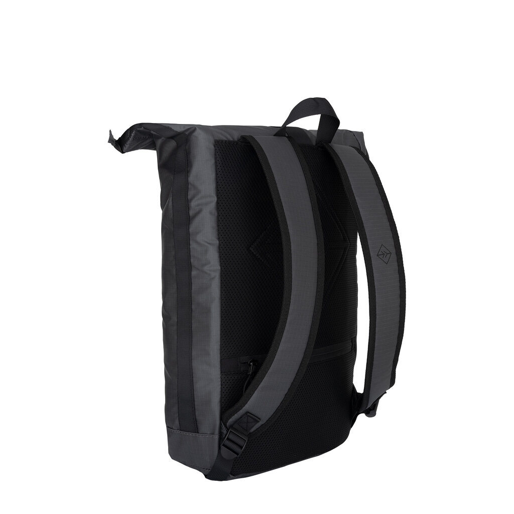 New Rebels New Rebels Hugo New York 17L Waterafstotende Rolltop Rugtas Zwart