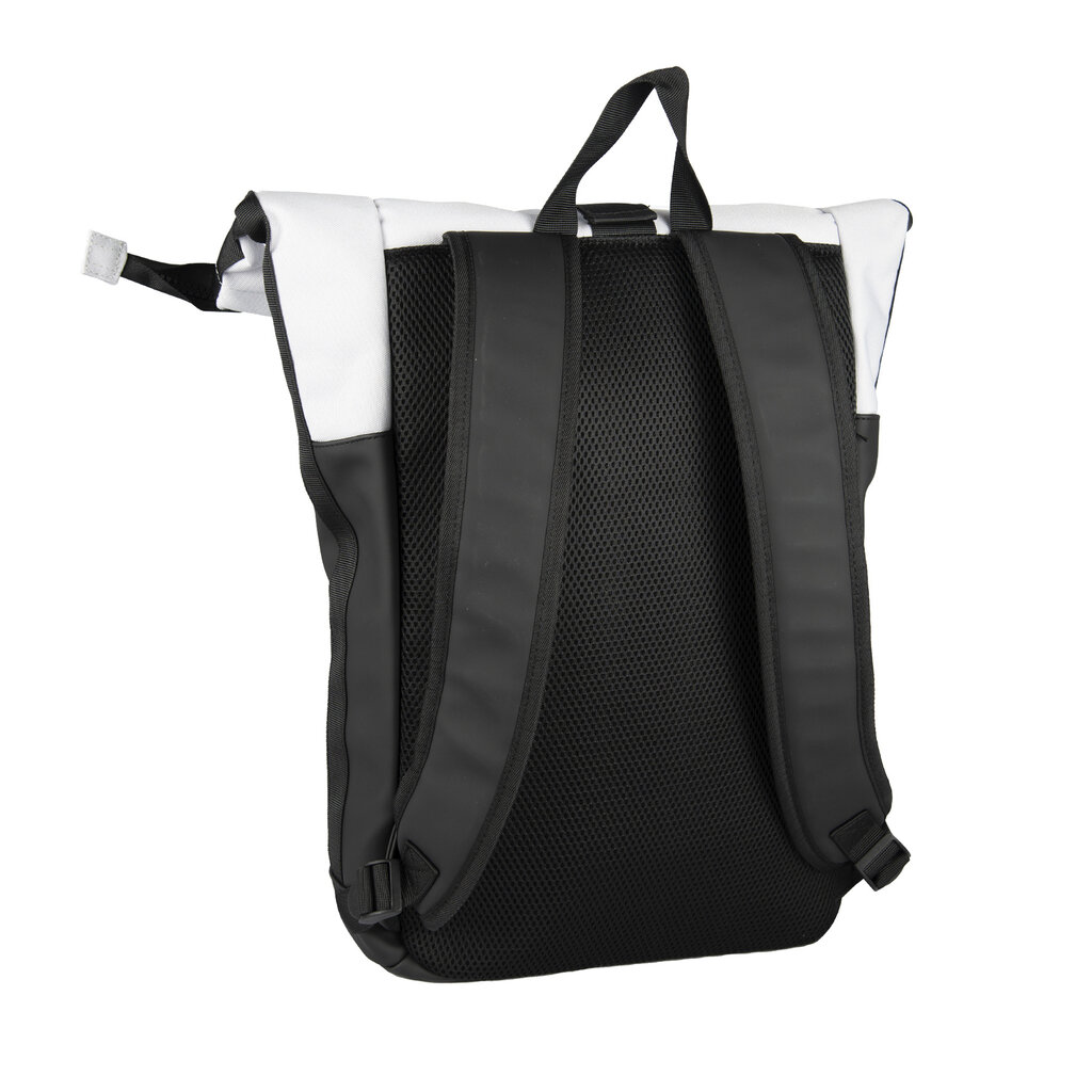 New Rebels New Rebels Backham New York Schwarz Reflexion 21L Rolltop Wasserabweisend Laptop 15.6"