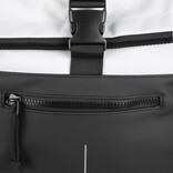 New Rebels New Rebels Backham New York Black Reflection 21L Rolltop Water Repellent Laptop 15.6"