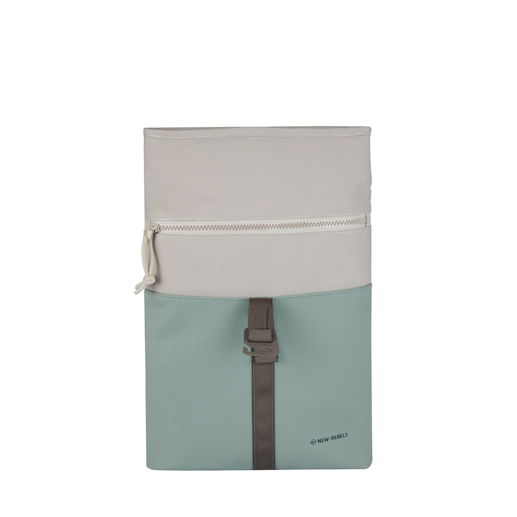 New Rebels New Rebels Backham Los Angeles Salie Green 7L Rolltop Backpack Water Repellent