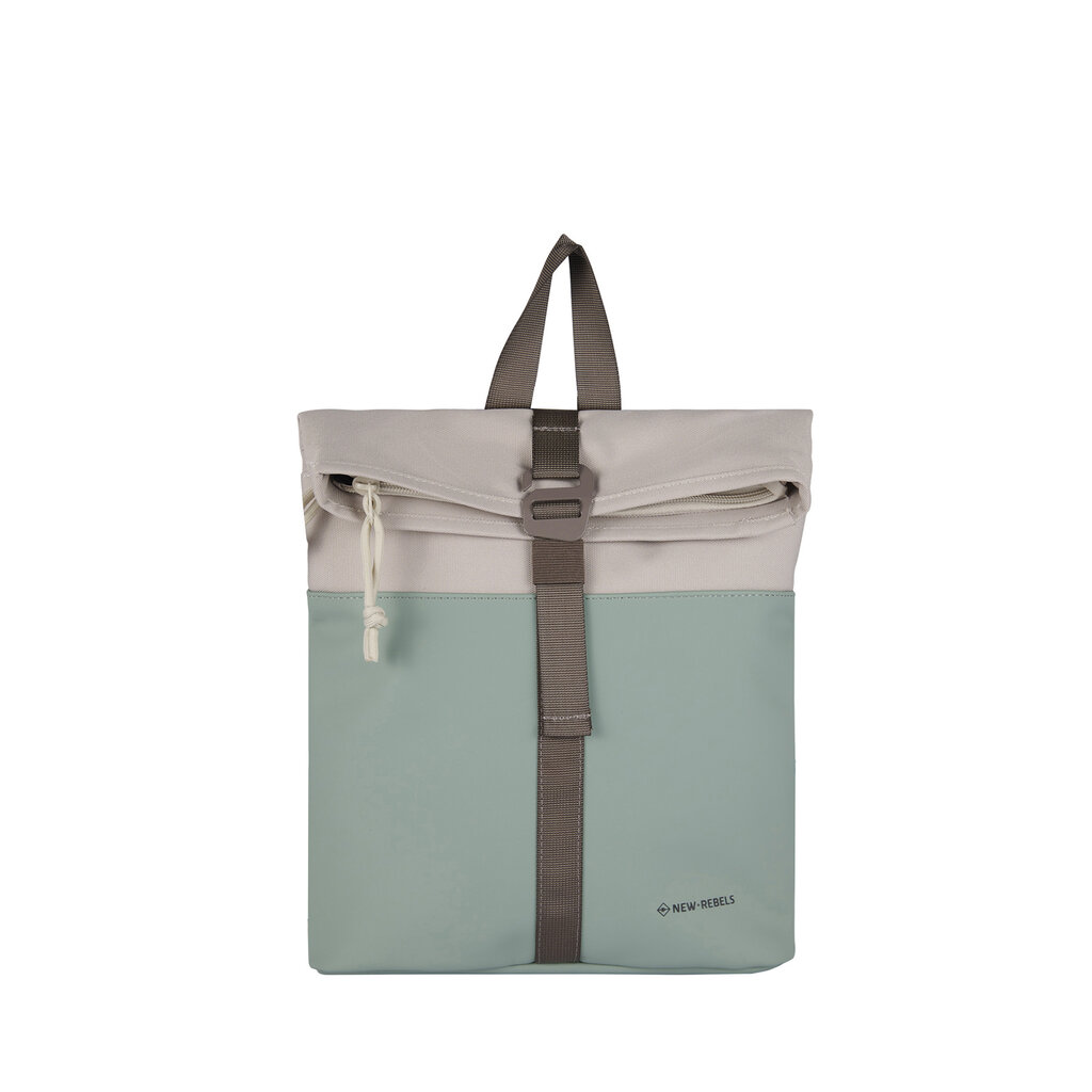 New Rebels New Rebels Backham Los Angeles Salie Green 7L Rolltop Backpack Water Repellent
