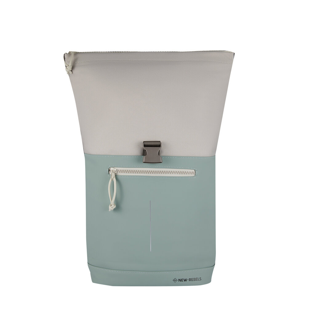 New Rebels New Rebels Backham New York Salie Green 21L Rolltop Water Repellent Laptop 15.6"