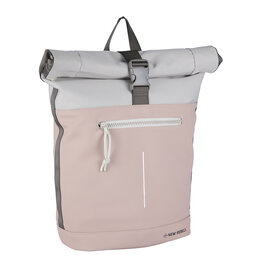New Rebels New Rebels Backham New York Old Pink 21L Rolltop Water Repellent Laptop 15.6"