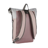 New Rebels New Rebels Backham New York Old Pink 21L Rolltop Water Repellent Laptop 15.6"