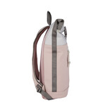 New Rebels New Rebels Backham New York Old Pink 21L Rolltop Water Repellent Laptop 15.6"