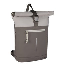 New Rebels New Rebels Backham New York Taupe 21L Rolltop Wasserabweisend Laptop 15.6"