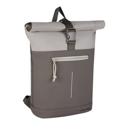 Backham New York Taupe 21L Rolltop Wasserabweisend Laptop 15.6"