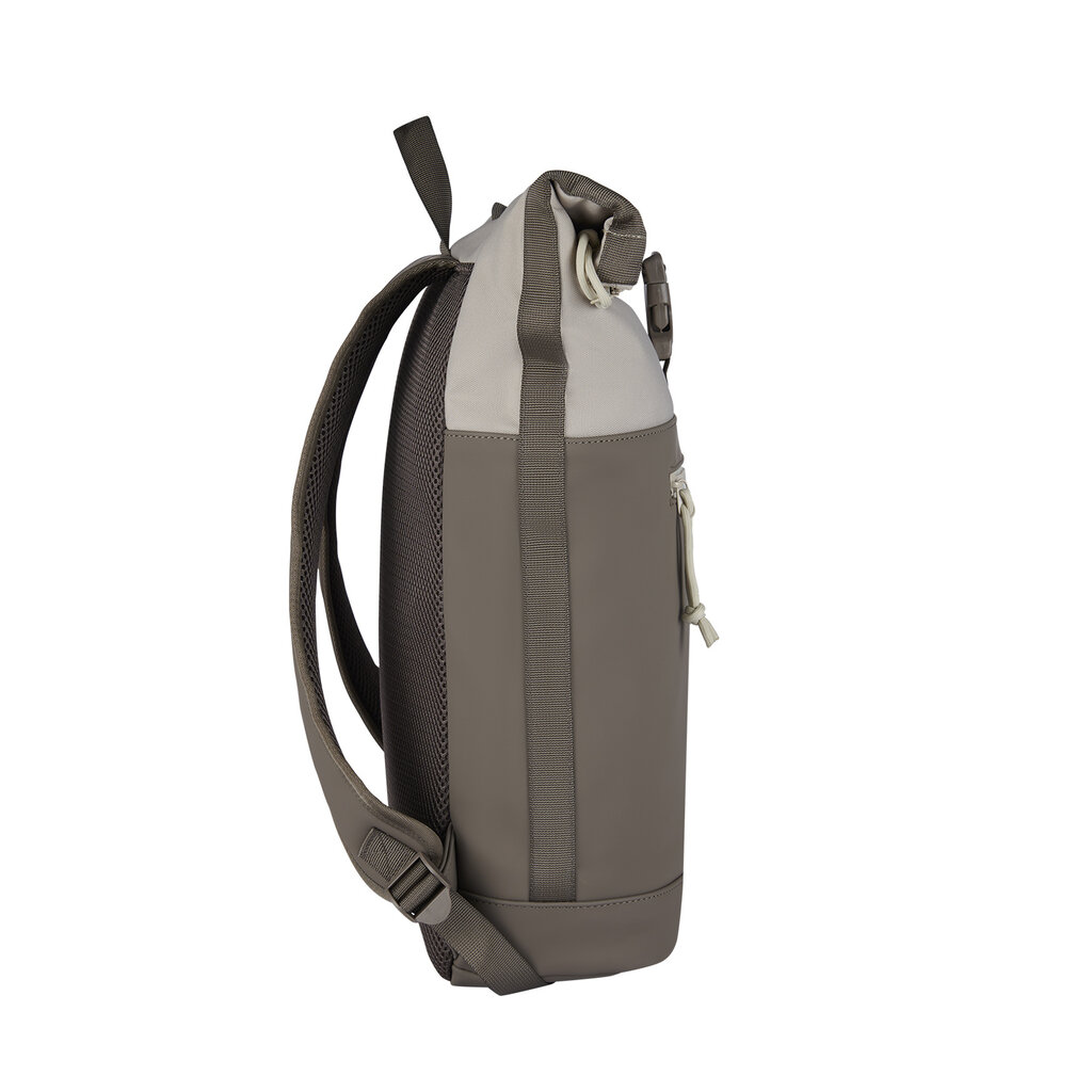 New Rebels New Rebels Backham New York Taupe 21L Rolltop Wasserabweisend Laptop 15.6"