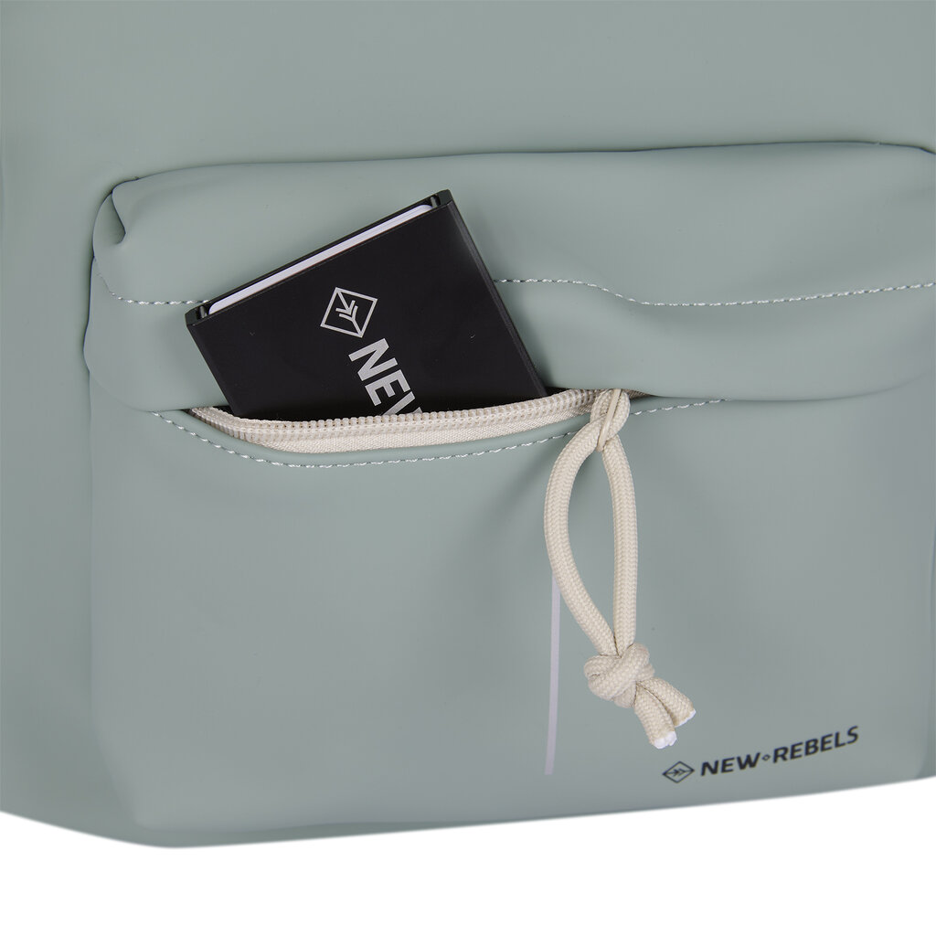 New Rebels New Rebels Backham Springfield  Salie Grün 16L Rucksack Wasserabweisend Laptop 14"