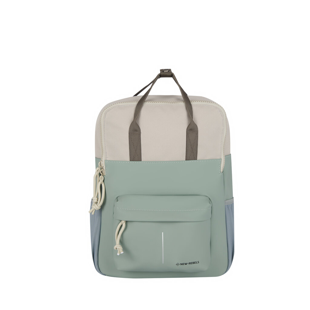 New Rebels New Rebels Backham Springfield  Salie Grün 16L Rucksack Wasserabweisend Laptop 14"