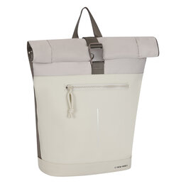New Rebels New Rebels Backham New York Beige 21L Rolltop Rugzak Waterafstotend Laptop 15.6"