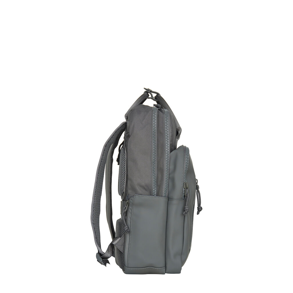 New Rebels New Rebels Bruce Milwaukee Antracite 18L Rucksack Wasserabweisend Laptop 15.6"