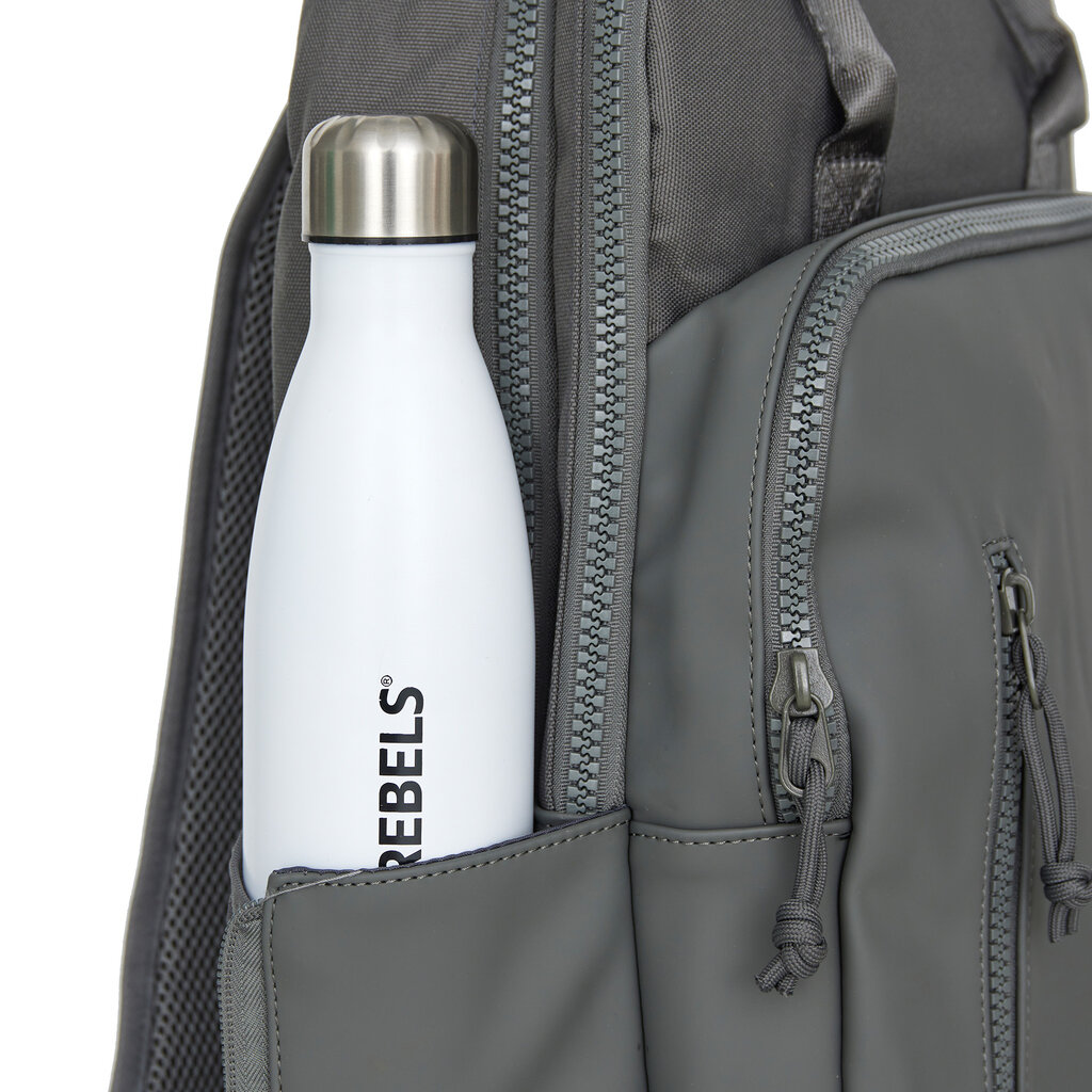 New Rebels New Rebels Bruce Milwaukee Antracite 18L Rucksack Wasserabweisend Laptop 15.6"