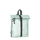 New Rebels New Rebels Mart Los Angeles Metallic Light Green 7L Rolltop Backpack Water Repellent