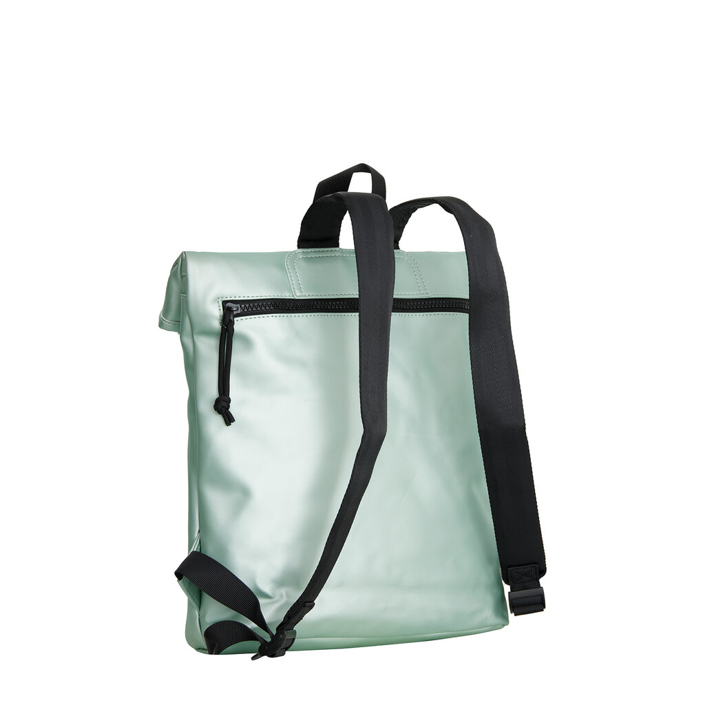 New Rebels New Rebels Mart Los Angeles Metallic Light Green 7L Rolltop Backpack Water Repellent