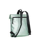 New Rebels New Rebels Mart Los Angeles Metallic Light Green 7L Rolltop Backpack Water Repellent