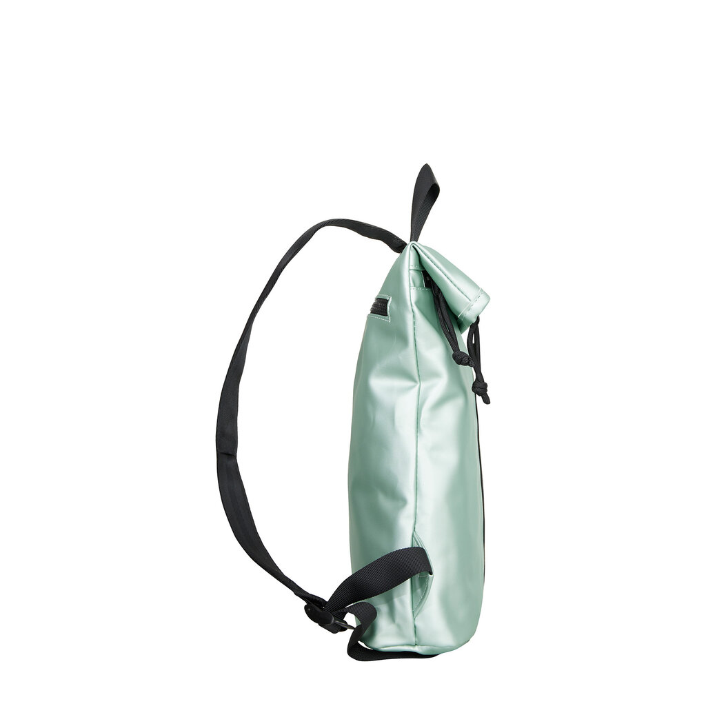 New Rebels New Rebels Mart Los Angeles Metallic Light Green 7L Rolltop Backpack Water Repellent