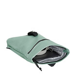 New Rebels New Rebels Mart Los Angeles Metallic Light Green 7L Rolltop Backpack Water Repellent